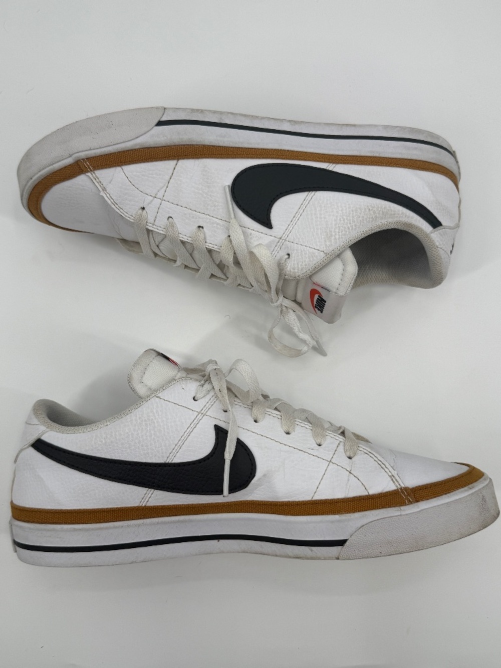 Nike Court Legacy Sneakers Shoes Athletic Next Nature White Desert Ochre 10.5